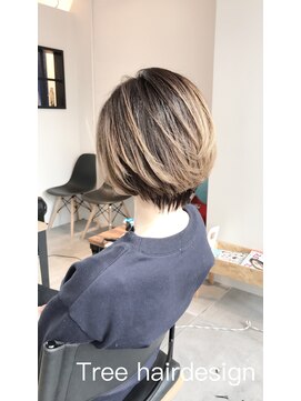 美容室 ツリー(Tree) ノンブローでおさまる大人スタイル『Tree hairsalon 』本厚木
