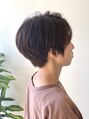 ライナスビューティサロン(Linus beauty salon)&nbsp;グラボブ。短い中にも女性らしさをだしました。