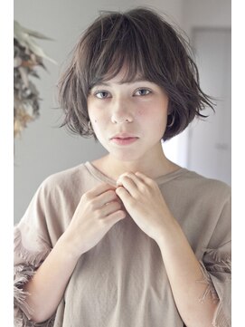 サク 田町芝浦(Sac.) 「Sac.」　大人かわいい　小顔　ニュアンスパーマ