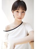 【CASANE下北沢】シースルーバングマッシュ