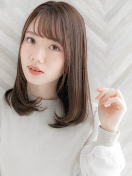 ローマ ギンザ(ROMA Ginza) 【ROMA銀座】クセ、広がりが気になる方◎ナチュラルロブヘア