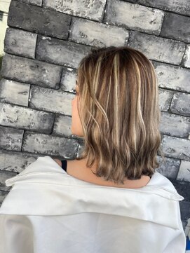 ライズ バイ レボ 柏店(RISE by REVO) イメチェン/似合わせカット/フルバング/レッドブラウン/柏