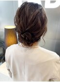 【結婚式・成人式・卒業式】ゆるっとお団子ヘア