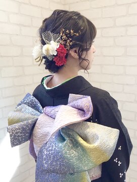 アヴァン(avant) 《avant》成人式ダウンまとめヘア