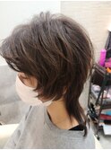 マッシュウルフ☆艶カラー