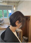 前下がりショートボブ