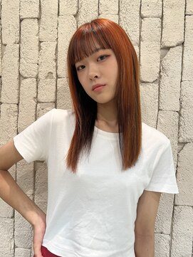 シャンプーボーイ オレンジ×ブラック