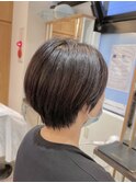 襟足タイトなコンパクトショート！　群馬太田ショートカット