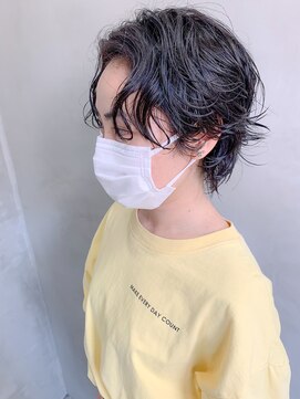 テトヘアー(teto hair) ハンサムウルフ、ウルフカット、ニュアンスパーマ