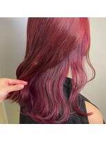 ビヨンドイー(beyond E)&nbsp;レッドとピンクのインナーカラー