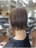 切りっぱなしボブ