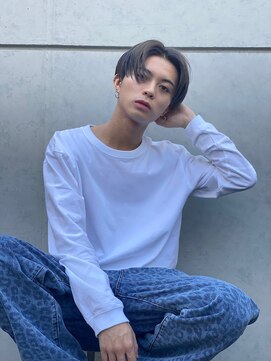 スキル(SKILL) ナチュラルセンターパート　福岡メンズパーマ