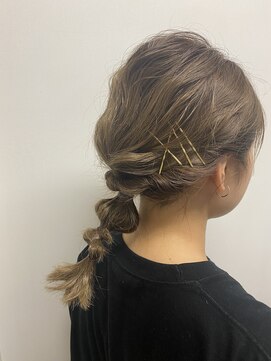 エアー 銀座タワー(AIR) 【ふんわりアレンジ】air銀座タワー　藤本麻衣