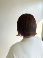セダクション 道後樋又店(Seduction) 松山市/20代/30代/40代/馴染む細ハイライトぱつっとボブ
