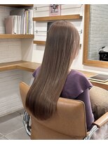 ローレン(LOREN)&nbsp;グレージュカラーミルクティーカラーインナーカラーダブルカラー