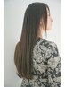 【美髪矯正】カット+ケア縮毛矯正+髪質改善トリートメント+ナノバブル￥16900