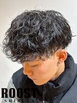 ルースト 渋谷店(ROOST)&nbsp;前下がりスタイル×スペインカール