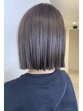 リッシュプラス(Riche plus) 切りっぱなしボブ