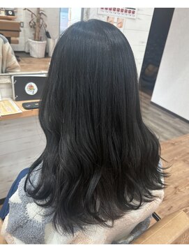 スカイ(SKY) 赤み無しオリーブカラー / 暗髪カラー