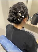 結婚式*hairset