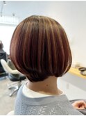 白髪ぼかしハイライトヘア