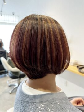 トキ(toki) 白髪ぼかしハイライトヘア