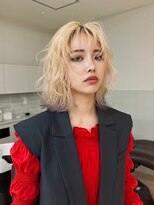 スタニング 渋谷(STUNNING.) ブロンドカラー　レイヤーカット