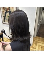 アルマヘアー(Alma hair by murasaki)&nbsp;◎ツヤカラーのミディアムスタイル◎