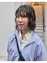 カフ(CAF)&nbsp;CAF FUKO ウェーブパーマ/ボブ/イメチェン/大阪/心斎橋