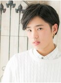 斜めバング決まるアースカラー韓国ヘアX上尾