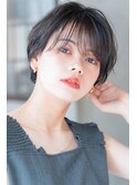 Aimee 町田　ハンサムショート×ブルーブラック