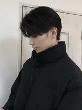 カルム(calme) センターパート×ナチュラルストレート