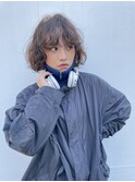 ボブパーマ/外国人風パーマ/ボブレイヤーパーマ【大毛亮佑】