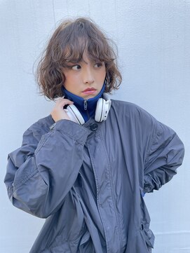 トイロ 中目黒(Toiro) ボブパーマ/外国人風パーマ/ボブレイヤーパーマ【大毛亮佑】