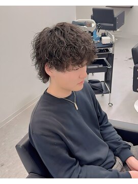 ブライト(BRIGHT) マッシュウルフ無造作パーマ