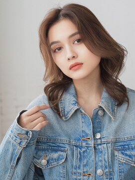 トワ 仙台店(toi) 【韓国・レイヤー】 髪質改善 仙台  アッシュベージュ