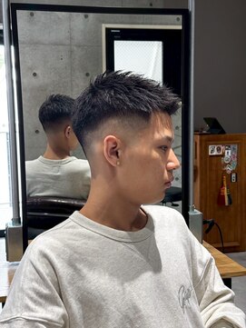 メッツ 原宿(METS) MEN'S/クロップ×フェード/伸ばし途中にもおすすめのスタイル