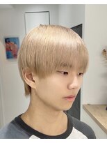 メンズペレ 渋谷(MEN'S PELE)&nbsp;スペインカール/スパイキーショート/ブルーブラック/渋谷