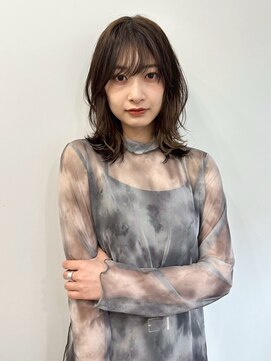 アワーズ 南青山(Our's) ホワイトグレージュ/チェリーブラウン/ミニウルフ[南青山]