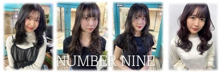 ナンバーナイン(NUMBER NINE)のサロンヘッダー