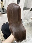 マロンブラウン＊艶感カラー