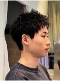 刈り上げないスパイキーショート/メンズ短髪/ショートヘア