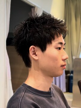 メンズヘアフェイス(Men's hair FACE。) 刈り上げないスパイキーショート/メンズ短髪/ショートヘア