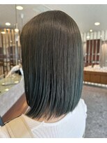 アース コアフュールボーテ 北小金店(EARTH coiffure beaute)&nbsp;デザインカラー×オリーブ