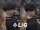 リグ(LiG)の写真/【江坂2分/22時まで営業】仕事帰りに整う。メンズサロンのフェードカット×時短ヘアで、24時間キマる男へ