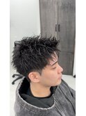男らしさが出るスパイキーショート 本厚木美容室