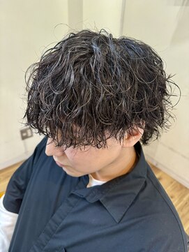 スウェル 稲毛店(Swell) 波巻きシャドウパーマ[稲毛/メンズ]