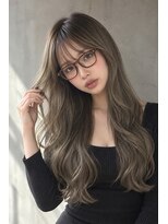ピース バイ シータ(PEACE by CITA) 【KENJI】透明感ミントベージュロングレイヤー20代30代