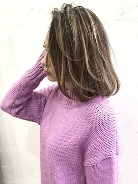 ルモア(RUMOR) Rumor×「3Dハイライトカラー」アッシュベージュ