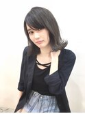 《eTONe》外ハネ切りっぱなしボブ